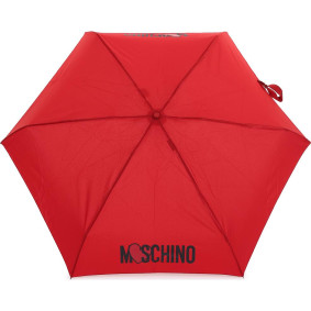 Зонт складной Moschino 8020-SurerminiС Heart Logo Red M/8020-SUPERMINIC/Red