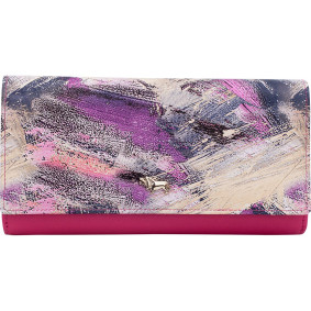 Кошелёк женский Labbra L080-0019 multicolor-fuchsia