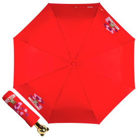 Зонт складной Moschino 8054-OCC Balloons Bear Red M/8054-OCC/Red