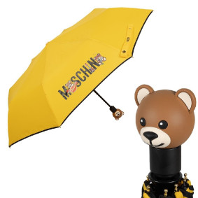 Зонт складной Moschino 8031-OCU Toy Band Yellow М/8031-OCU/Yellow