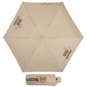 Зонт складной Moschino 8211-compactD Toy Stars Dark beige М/8211-compactD/ Dark beige