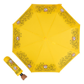 Зонт складной Moschino 8422-OCU Bear Crowd Yellow M/8422-OCU/Yellow